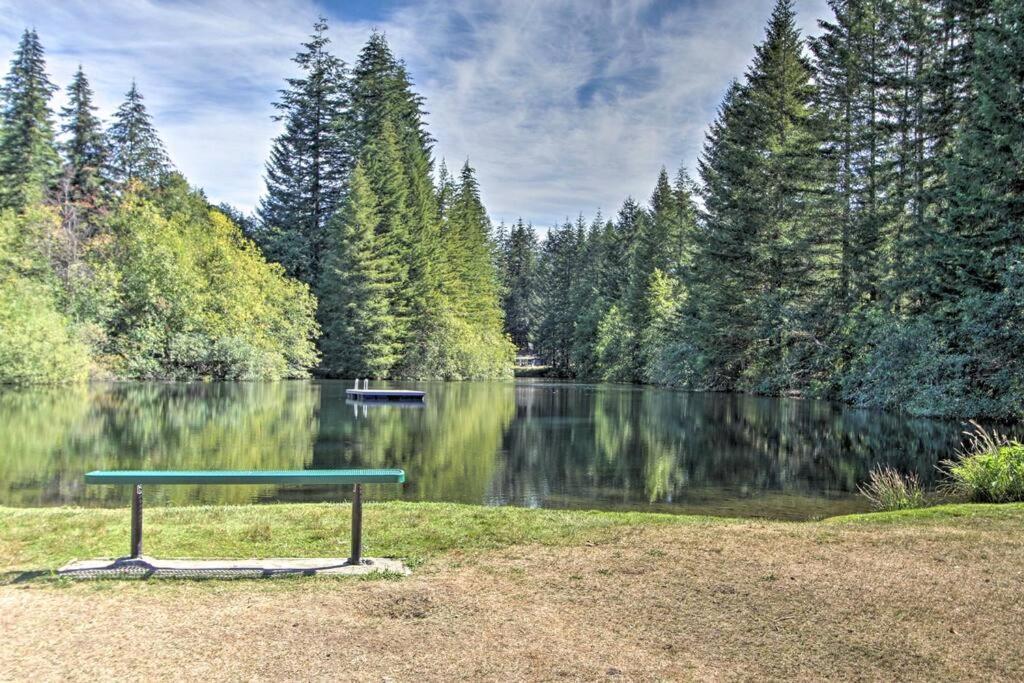 New Modern Cabin! 5Mi To Mt Rainier National Park! Hot Tub & Wifi Ашфорд Екстериор снимка